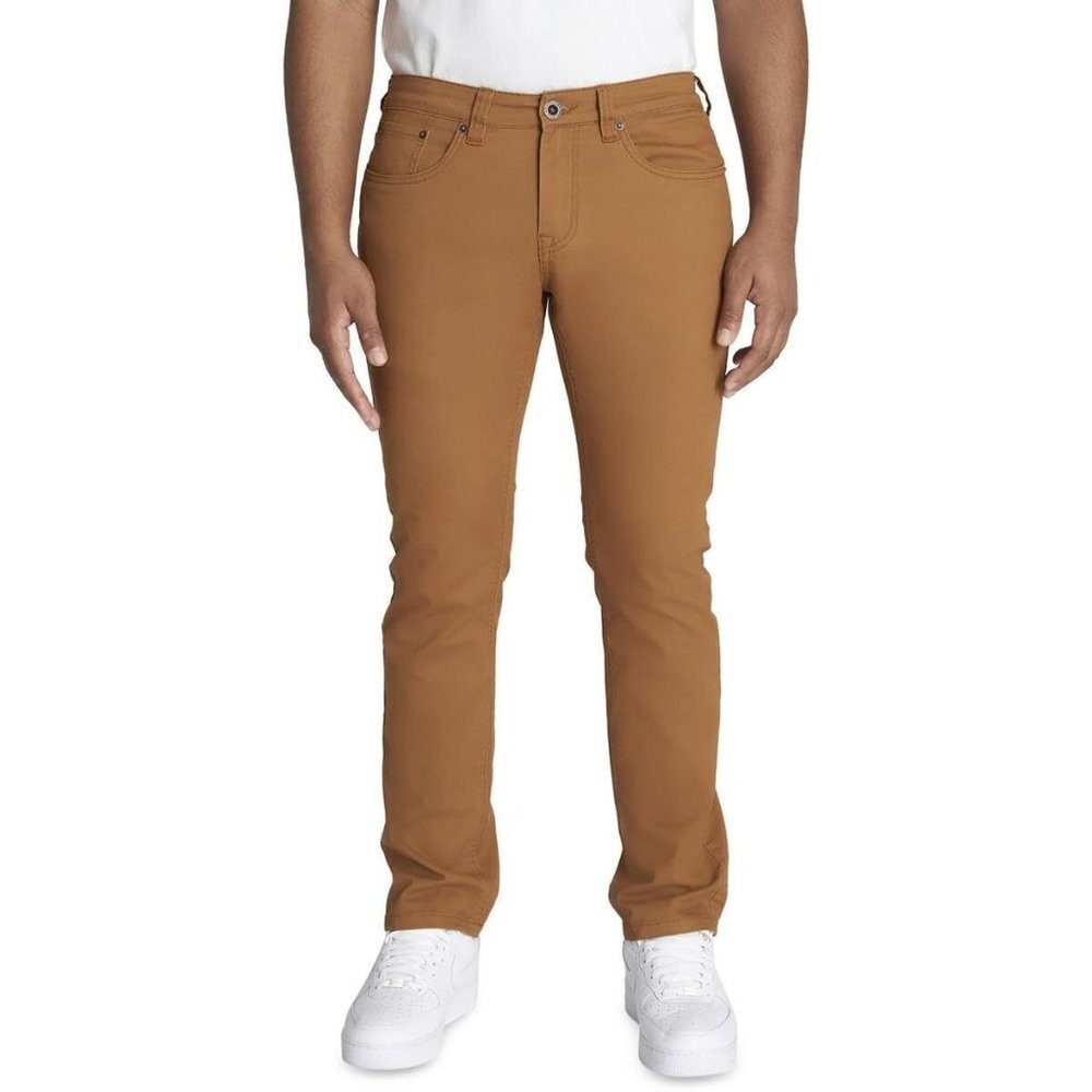 Caterpillar Workwear Pants Slim Fit Brown‎ Everyday Comfort, Size 32x32, NWT